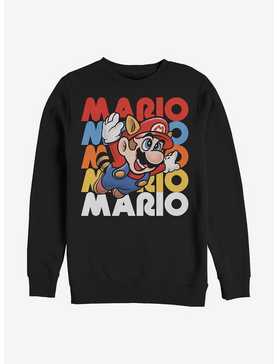 Nintendo Mario Flying Free Crew Sweatshirt, , hi-res