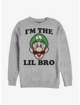 Nintendo Mario Luigi I'm The Lil Bro Sweatshirt, , hi-res