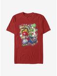 Nintendo Mario Blast Out T-Shirt, RED, hi-res