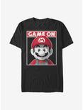Nintendo Mario Game On T-Shirt, BLACK, hi-res