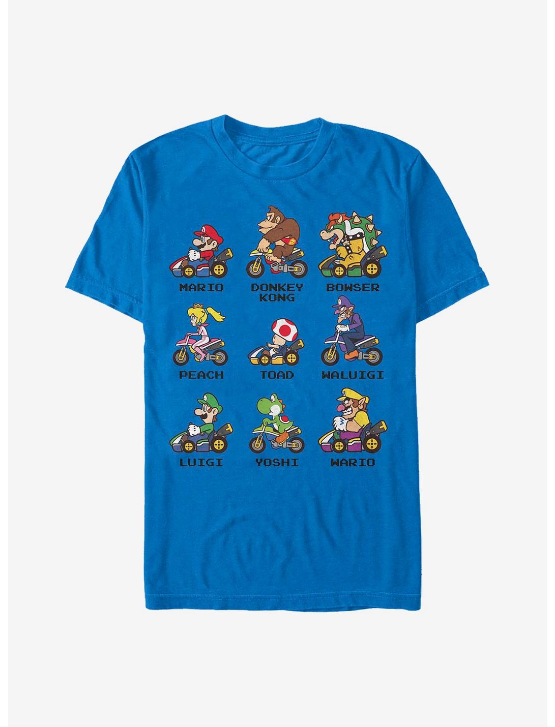 Nintendo Mario Kart Racers T-Shirt, ROYAL, hi-res