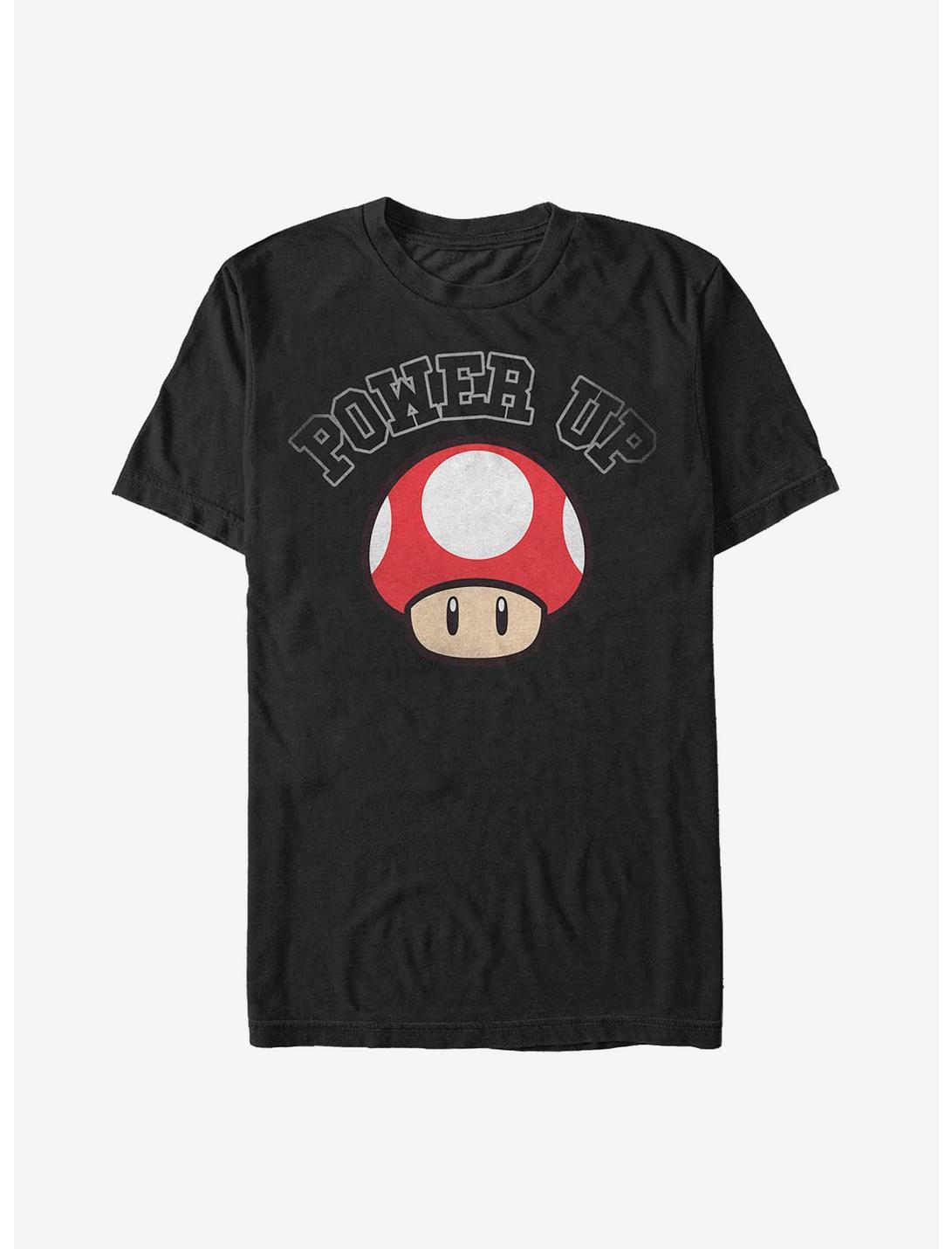 Nintendo Mario Power Up T-Shirt, BLACK, hi-res