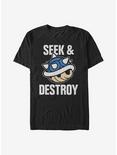 Nintendo Mario Seek And Destroy T-Shirt, BLACK, hi-res
