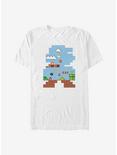 Nintendo Mario Shape Up T-Shirt, WHITE, hi-res