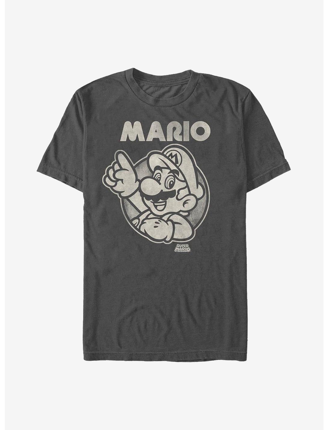 Nintendo Mario So Mario T-Shirt, CHARCOAL, hi-res