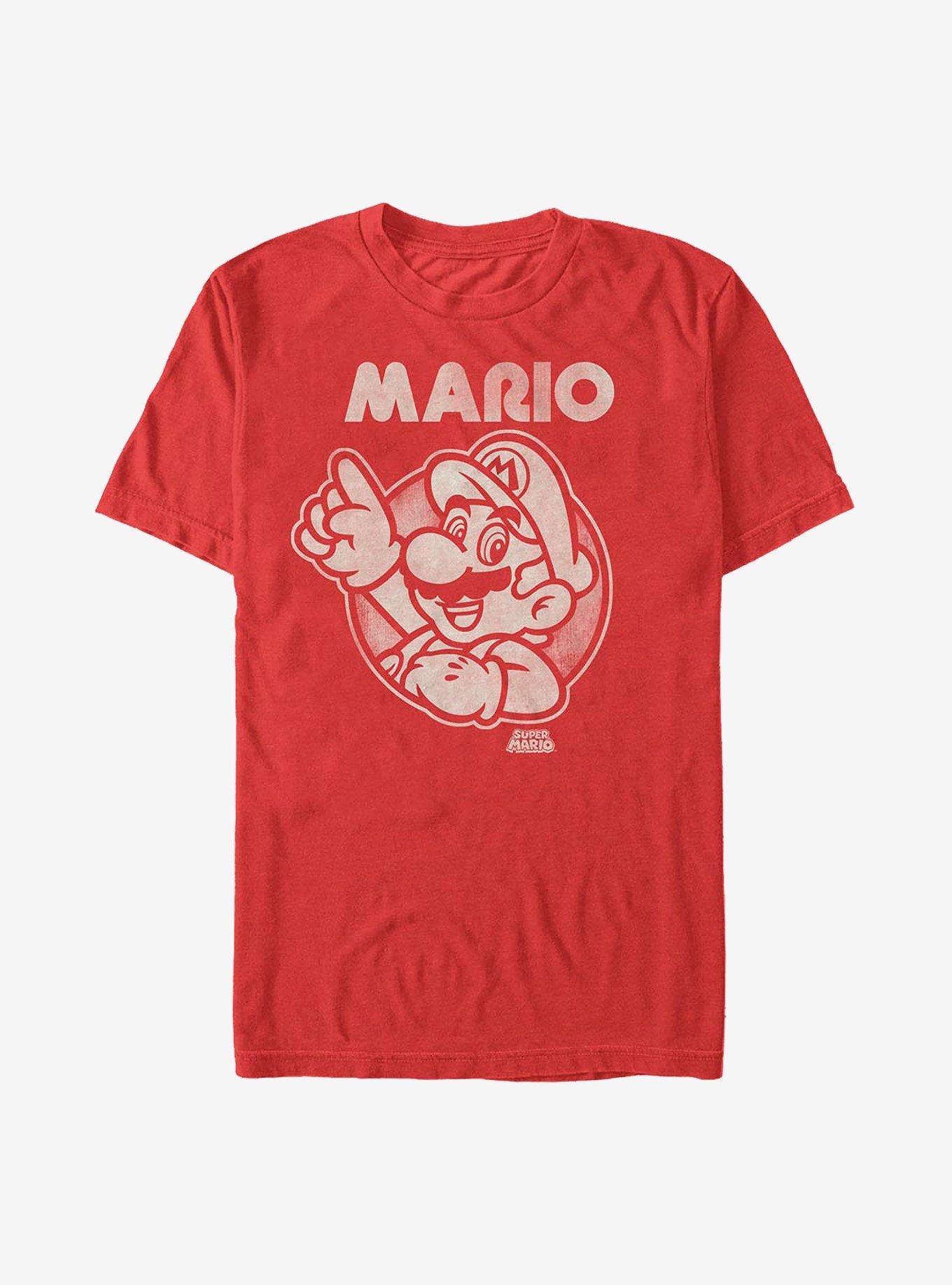 Nintendo Mario So Mario T-Shirt - RED | Hot Topic