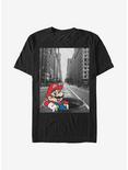 Nintendo Mario Street Thinker T-Shirt, BLACK, hi-res