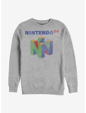 Nintendo N64 Logo Crew Sweatshirt, , hi-res