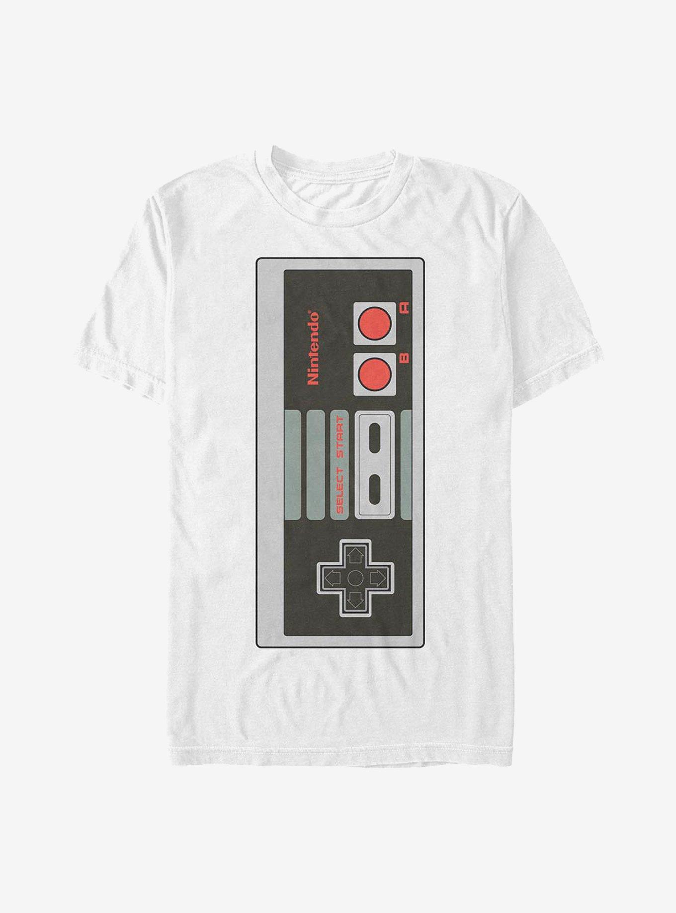 Nintendo Big Controller T-Shirt, WHITE, hi-res