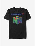 Nintendo N64 Logo T-Shirt, BLACK, hi-res