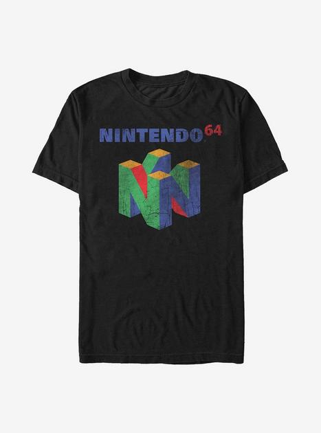 Nintendo N64 Logo T-Shirt - BLACK | Hot Topic