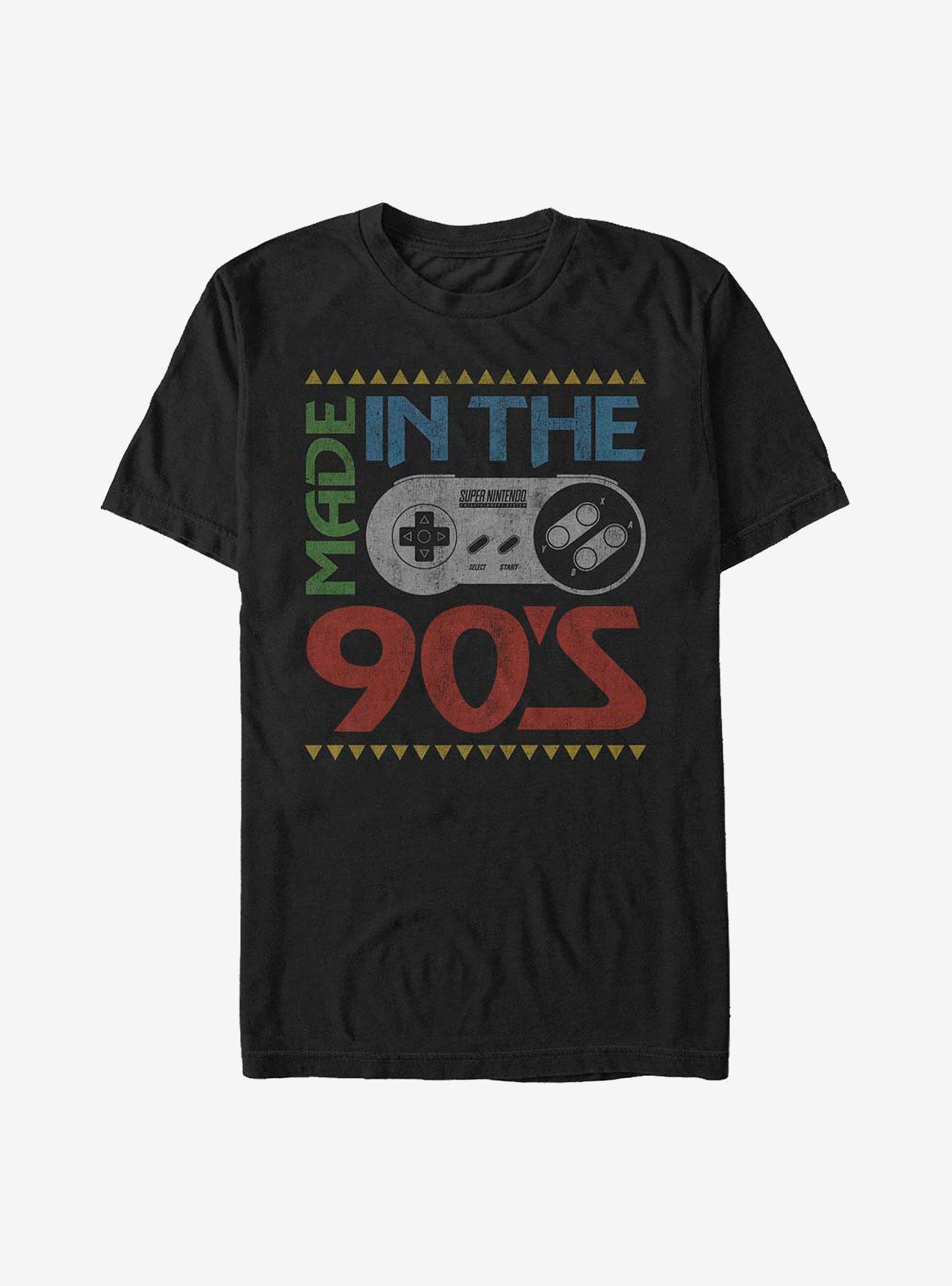 Nintendo Nineties Made T-Shirt, BLACK, hi-res