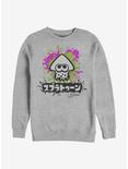 Nintendo Splatoon Inkling Crew Sweatshirt, ATH HTR, hi-res