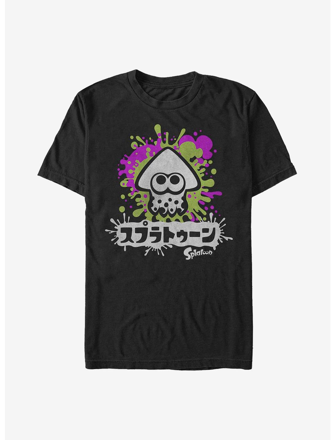 Nintendo Splatoon Inkling T-Shirt, BLACK, hi-res