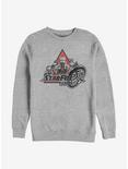 Nintendo Star Fox Zero Crew Sweatshirt, ATH HTR, hi-res