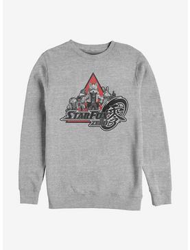 Nintendo Star Fox Zero Crew Sweatshirt, ATH HTR, hi-res