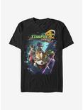 Nintendo Star Fox Star Zero T-Shirt, BLACK, hi-res