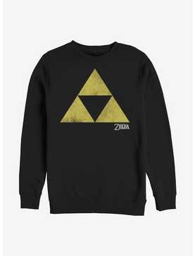 Nintendo Zelda Logo Crew Sweatshirt, , hi-res
