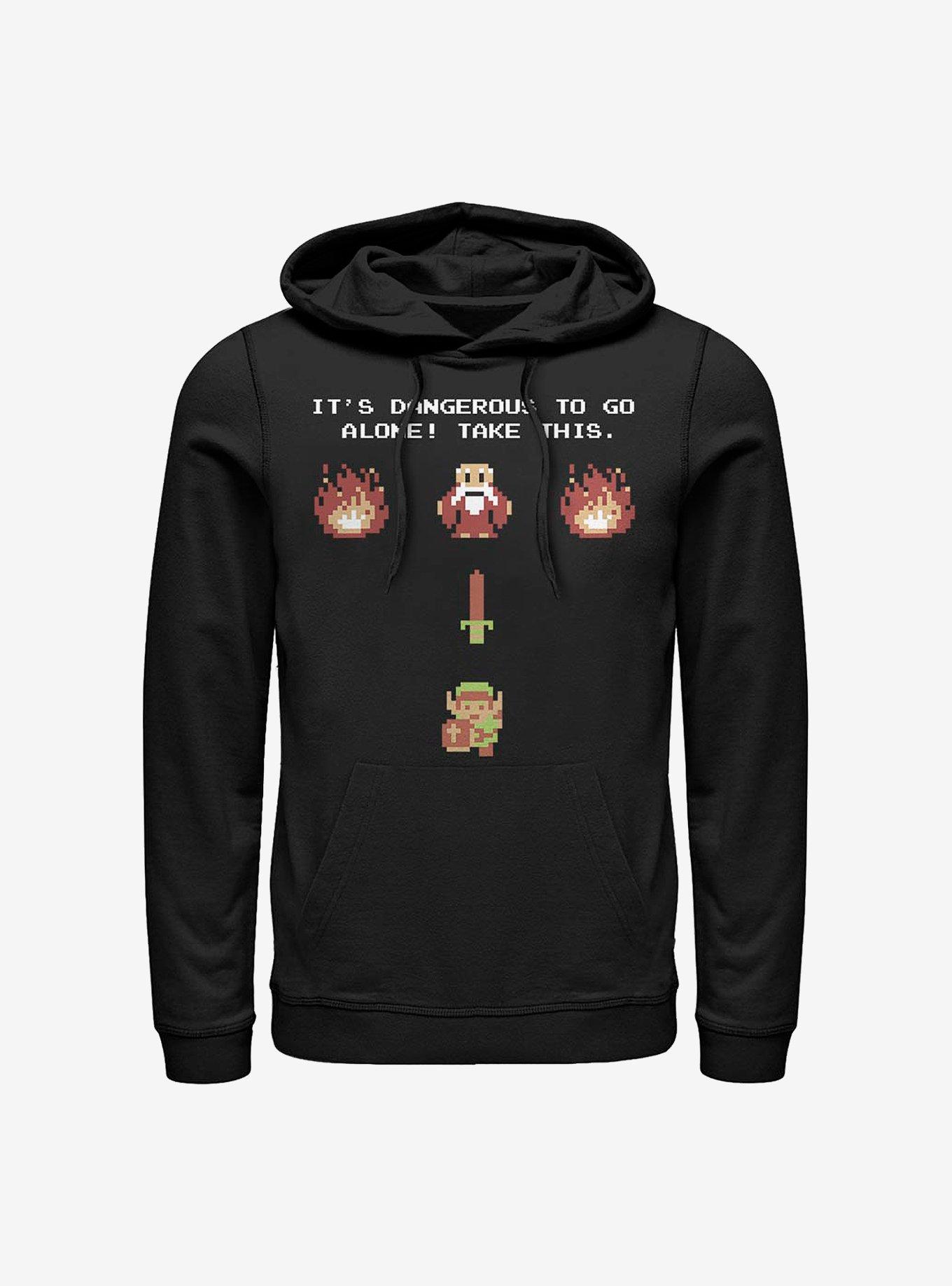 Nintendo Zelda Be Prepared Hoodie, BLACK, hi-res