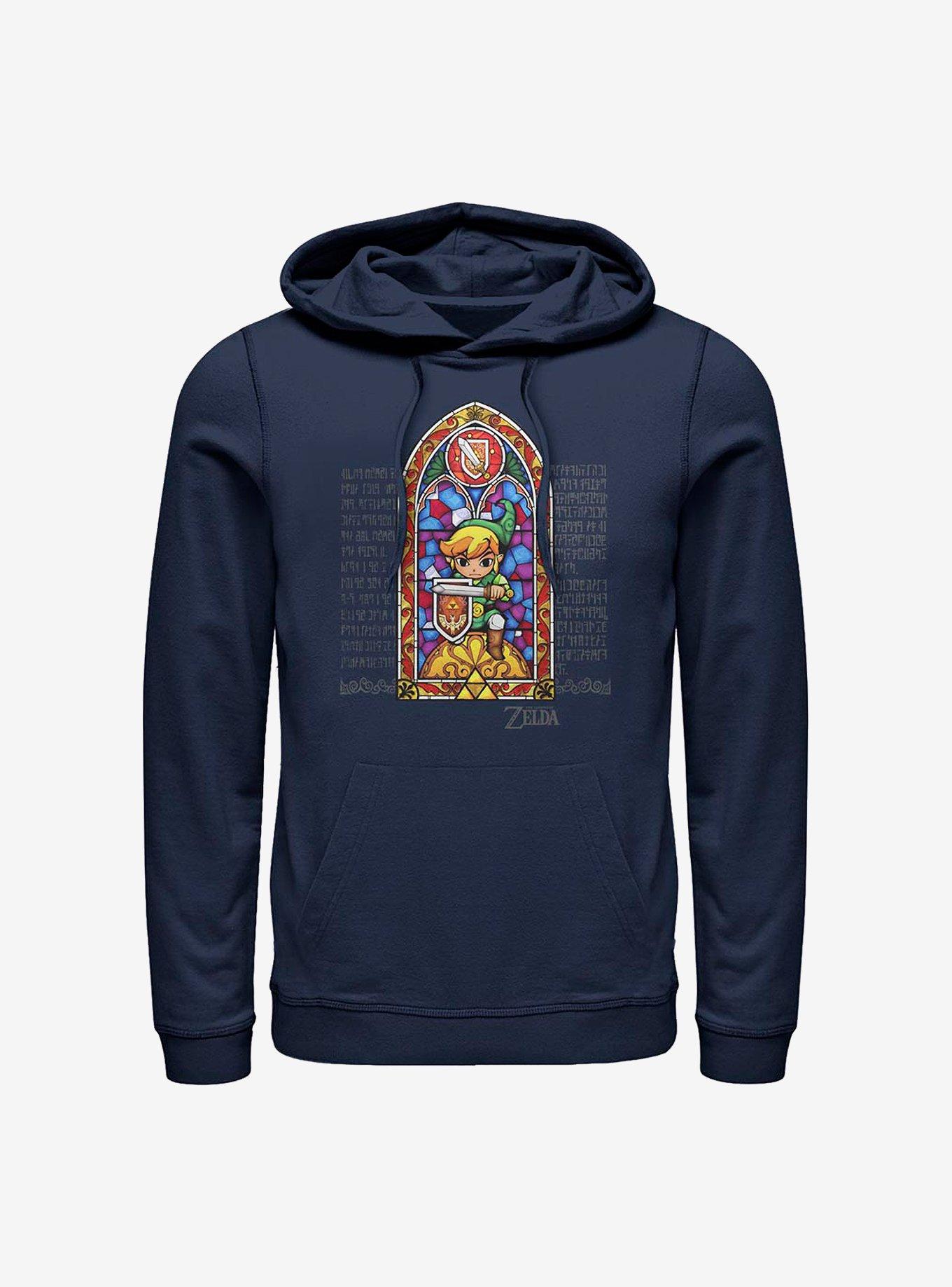 Nintendo Zelda Stained Glass Hoodie, , hi-res