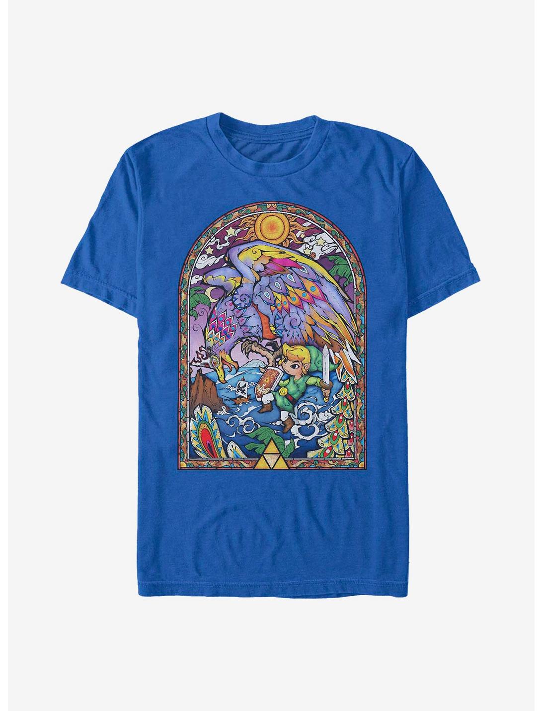 Nintendo Zelda Glass Helmaroc King T-Shirt, ROYAL, hi-res