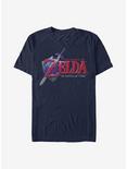 Nintendo Zelda Hey Ocarina T-Shirt, NAVY, hi-res