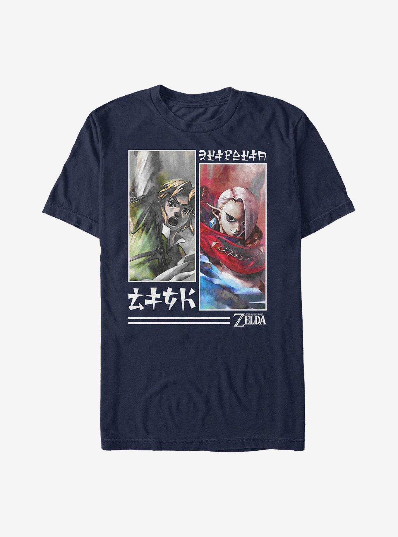 Nintendo Zelda Link Paneled T-Shirt