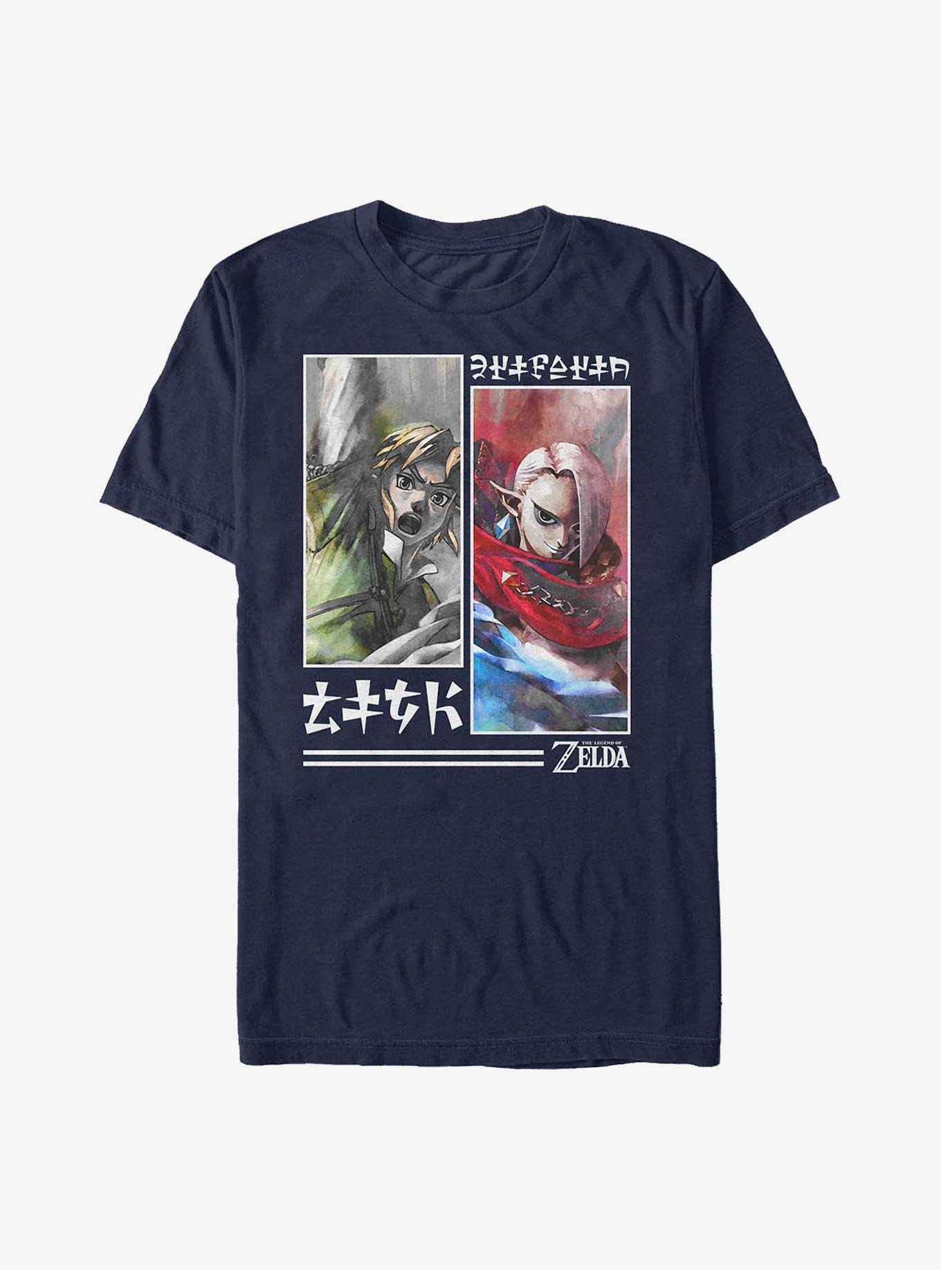 Nintendo Zelda Link Paneled T-Shirt, , hi-res