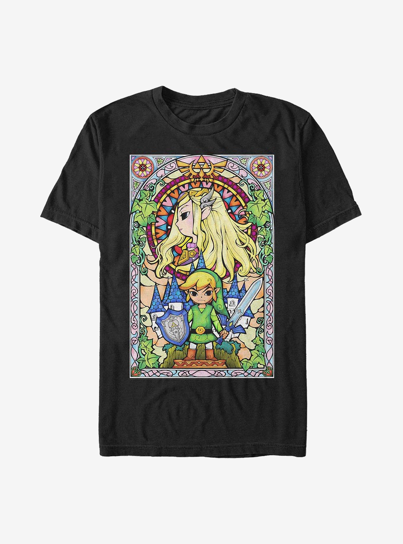 Nintendo Zelda Regal Glass T-Shirt, BLACK, hi-res