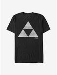 Nintendo Zelda The Force T-Shirt, BLACK, hi-res