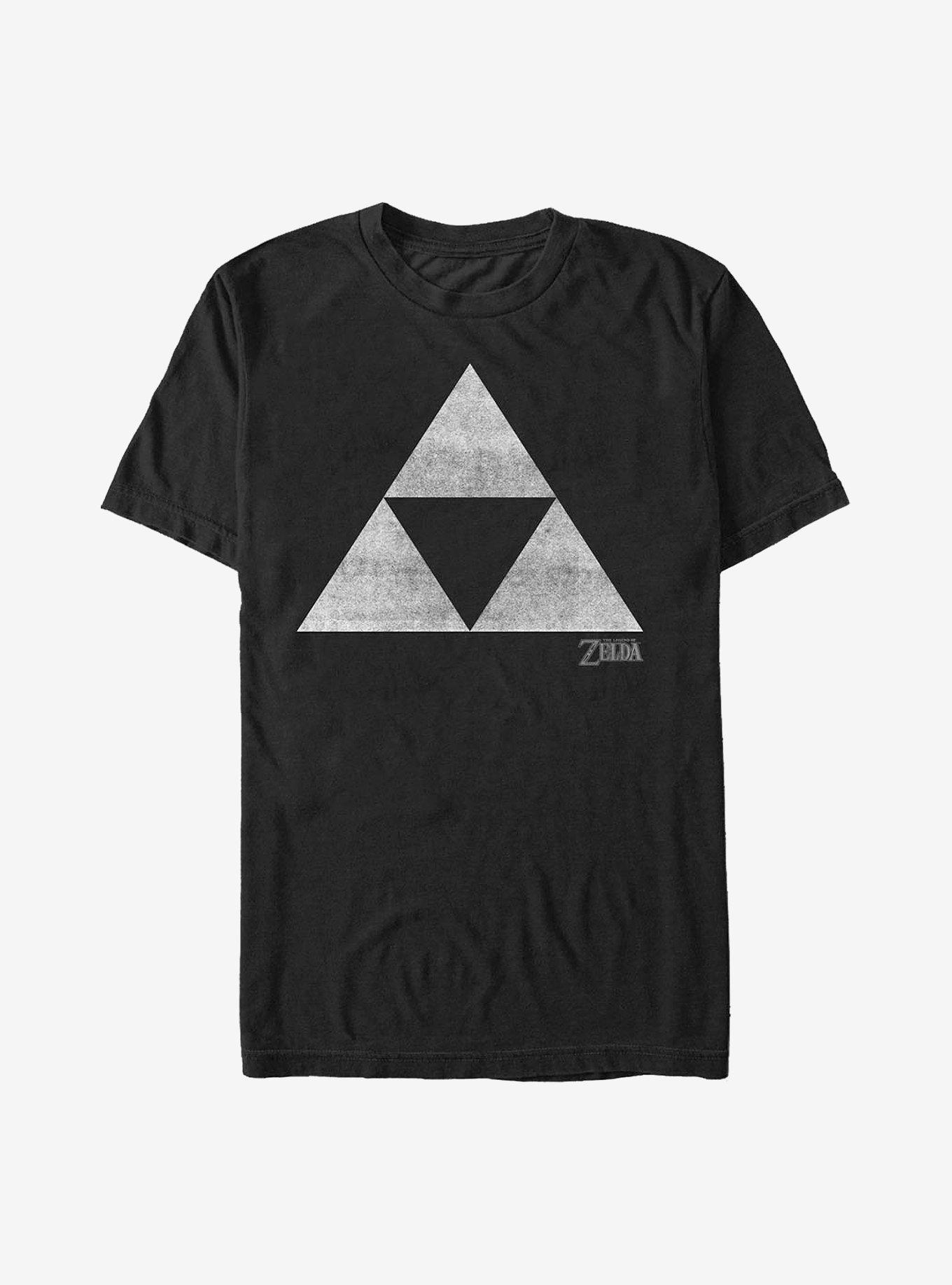 Nintendo Zelda The Force T-Shirt, BLACK, hi-res