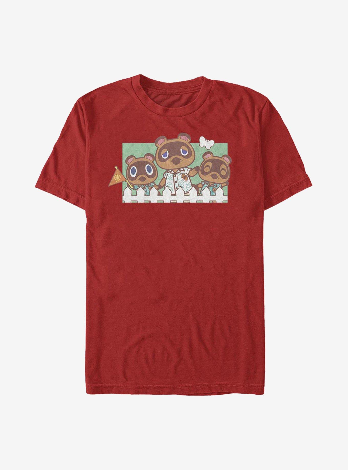 Nintendo Animal Crossing Nook Family T-Shirt, , hi-res