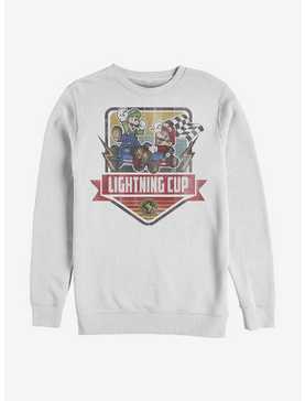 Nintendo Mario Lightning Cup Crew Sweatshirt, , hi-res