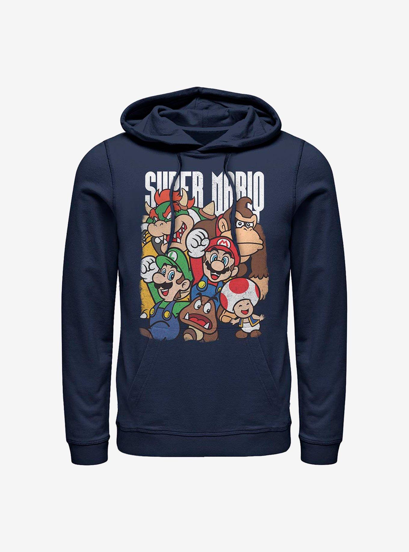 Nintendo Mario Super Group Hoodie, , hi-res