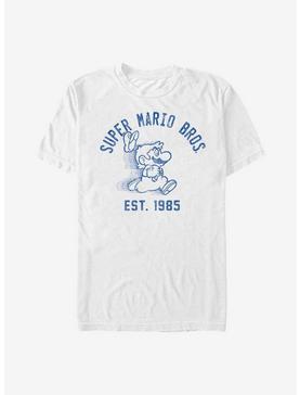 Nintendo Mario EST. 1985 T-Shirt, WHITE, hi-res