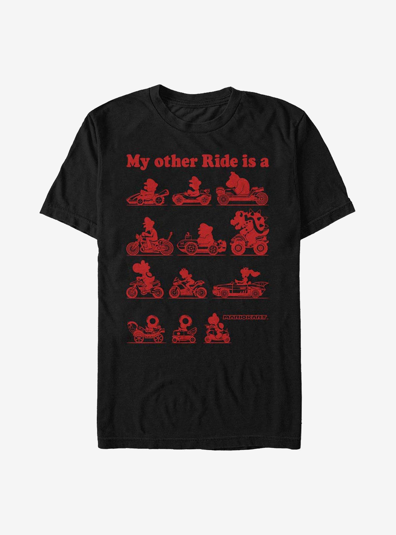 Nintendo Mario Other Rides T-Shirt, BLACK, hi-res