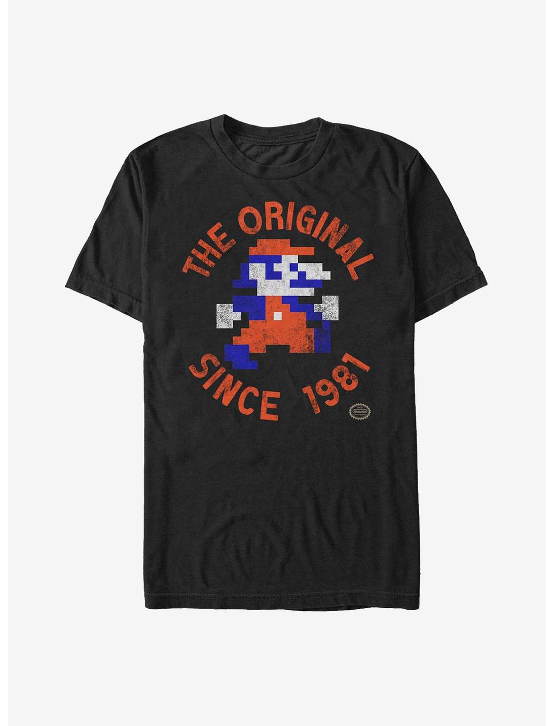 Nintendo Mario Since 1981 T-Shirt, BLACK, hi-res