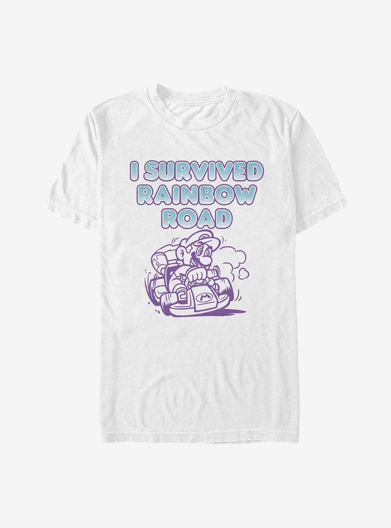 Nintendo Mario Survivor T-Shirt, WHITE, hi-res