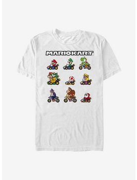 Nintendo Mario Team Line Up T-Shirt, WHITE, hi-res