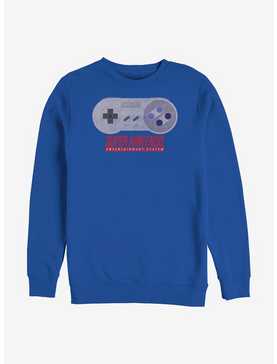 Nintendo Super Nintendo Classic Controller Crew Sweatshirt, , hi-res