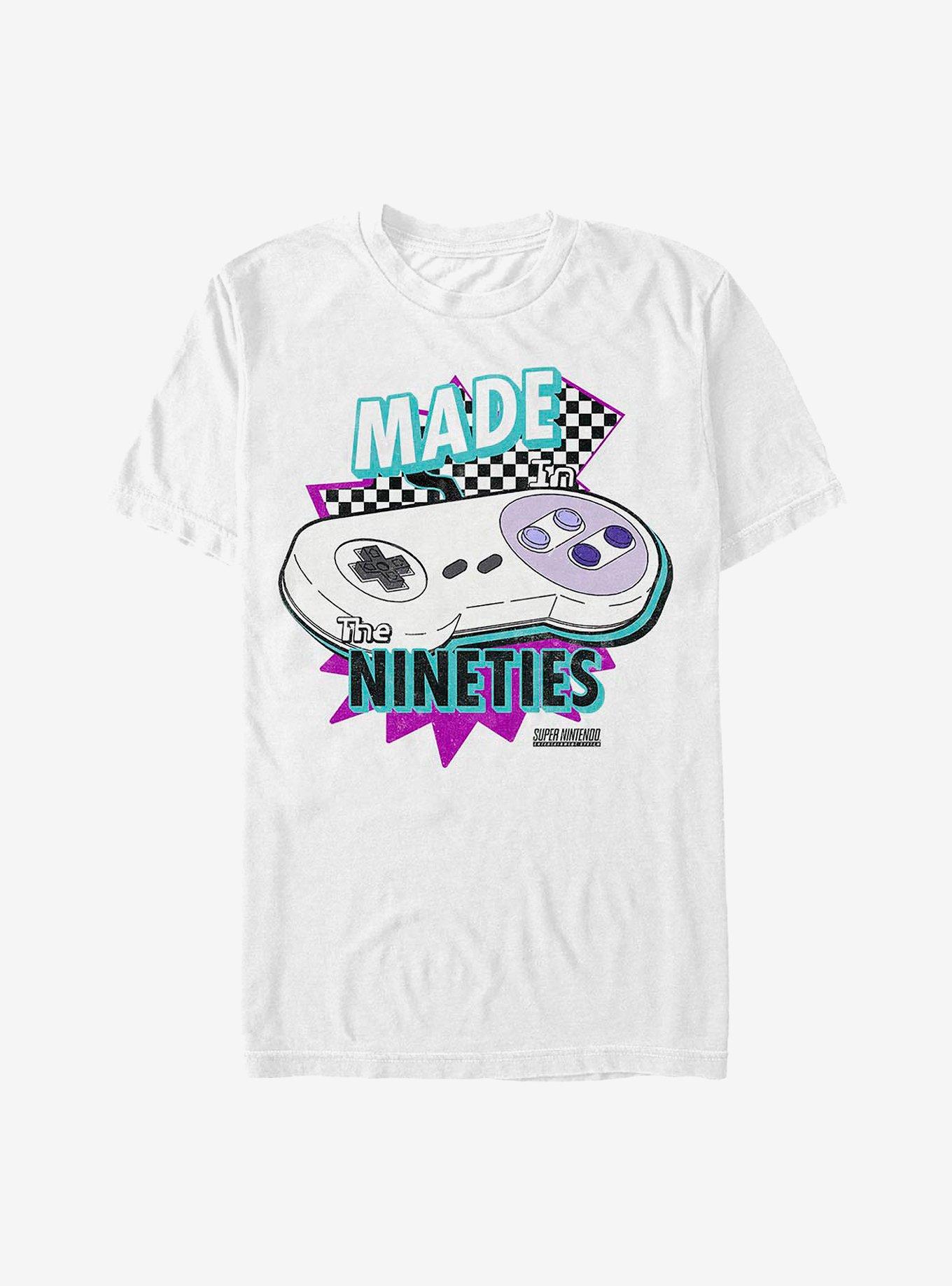 Nintendo 90's Made T-Shirt, WHITE, hi-res