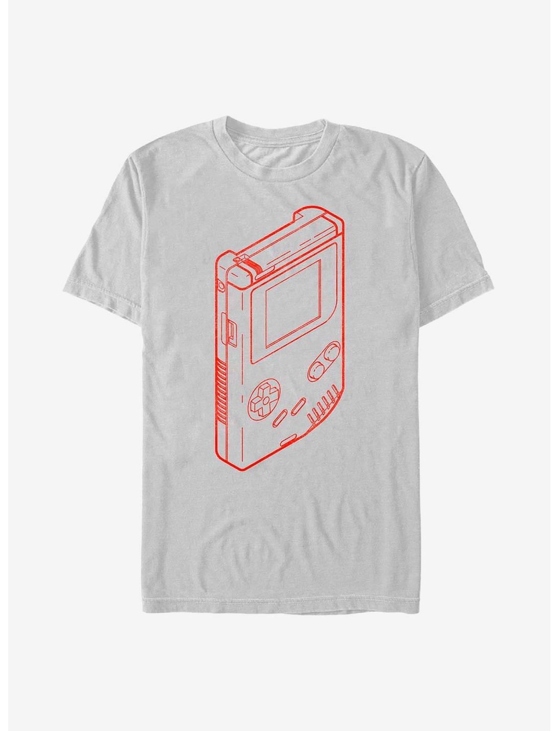 Nintendo Game Boy T-Shirt, SILVER, hi-res