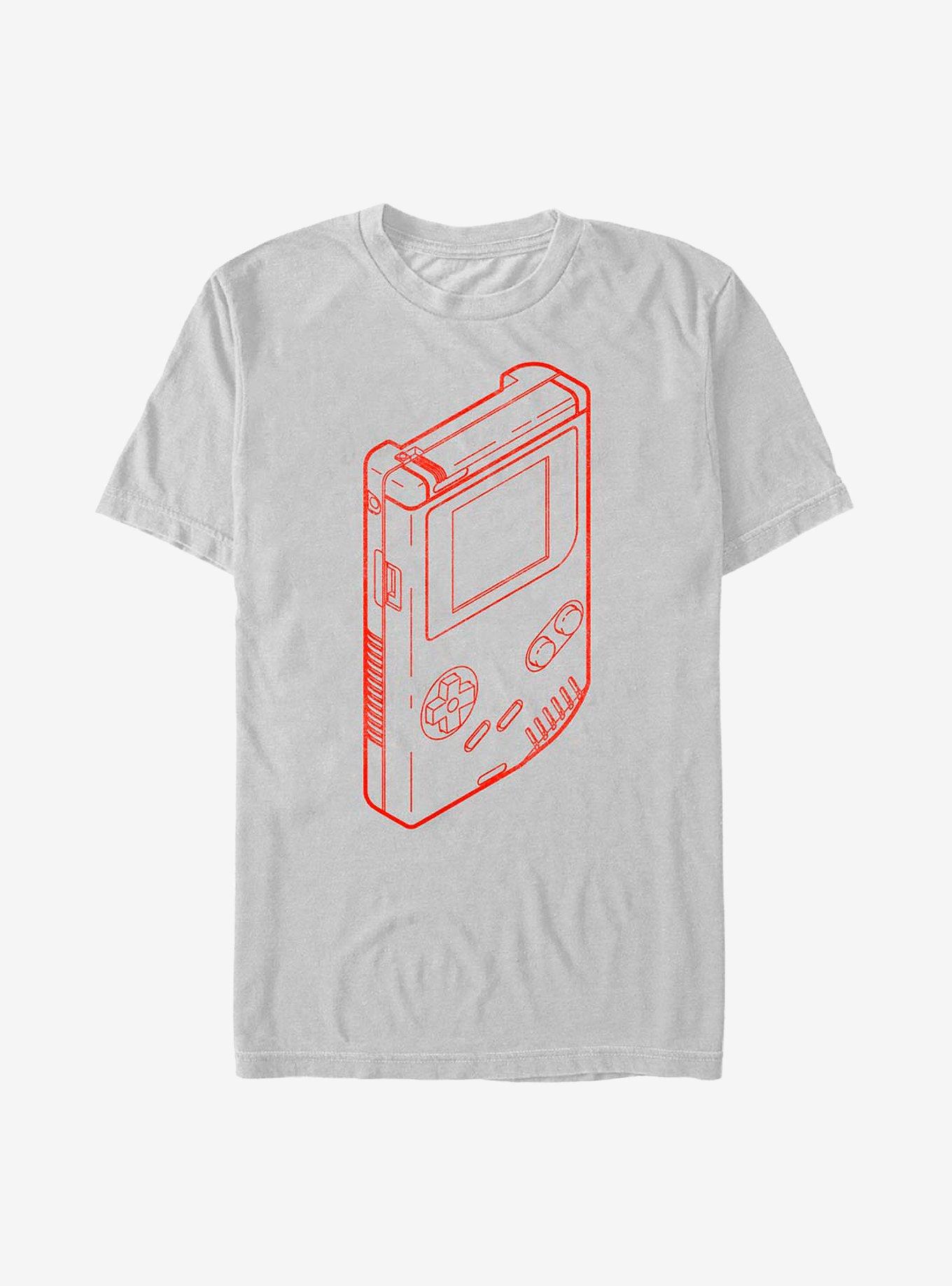Nintendo Game Boy T-Shirt, SILVER, hi-res