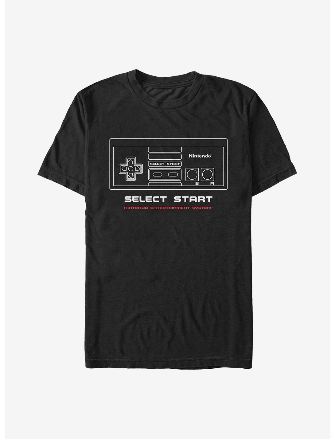 Nintendo NES Simple T-Shirt, BLACK, hi-res