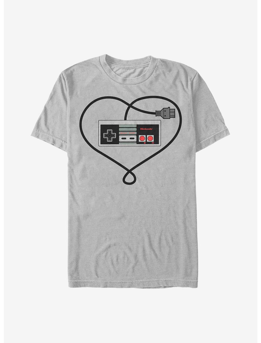 Nintendo True Love T-Shirt, SILVER, hi-res