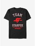 Nintendo Star Fox Team Starfox T-Shirt, BLACK, hi-res