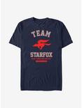 Nintendo Star Fox Team Starfox T-Shirt, NAVY, hi-res
