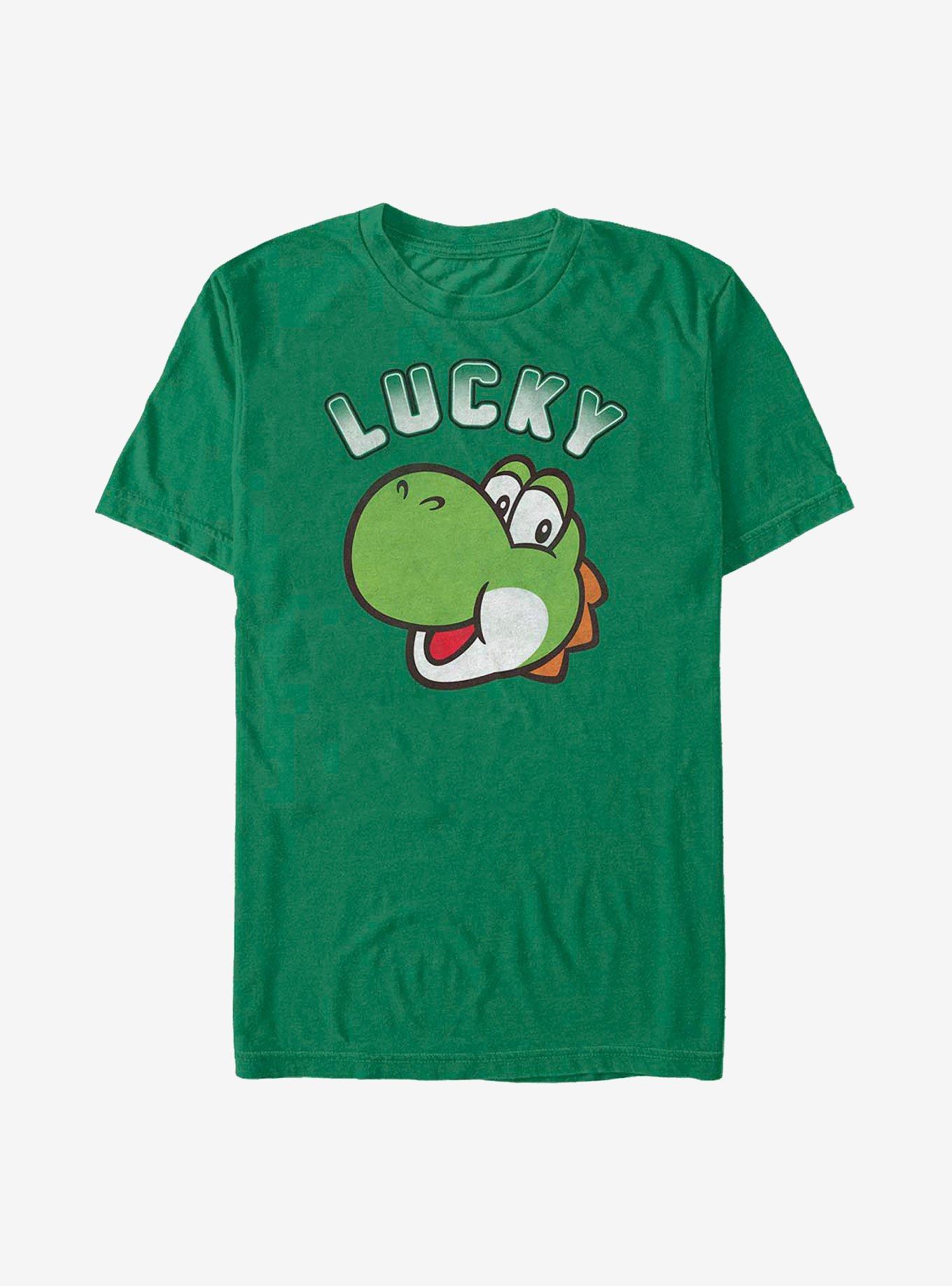 Nintendo Yoshi Lucky T-Shirt, KELLY, hi-res