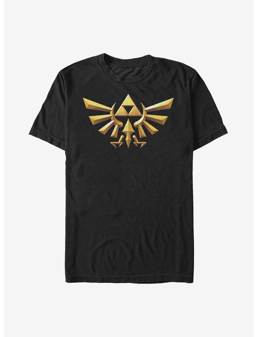 Nintendo Zelda 3D Crest T-Shirt, , hi-res