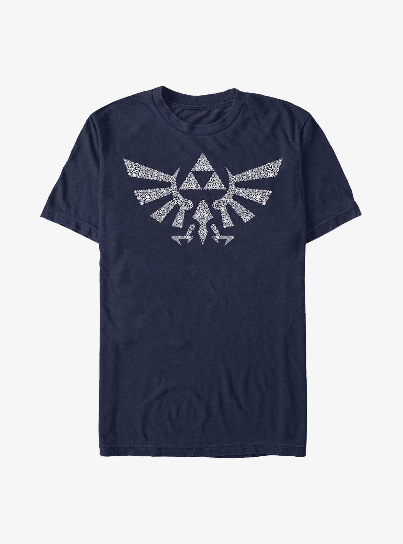 Nintendo Zelda Crest Symbol T-Shirt, , hi-res